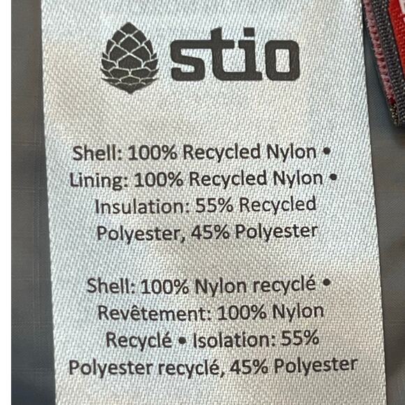 NWT Stio Women’s Large Blue PrimaLoft Water-Resistant Lightweight Zip-Up Vest - Picture 5 of 7